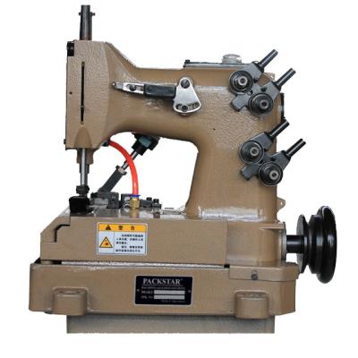 China Building material shops DNE-2WUA 2 needle 4 thread top and bottom feed bag sewing machine with pneumatic thread cutter for sale