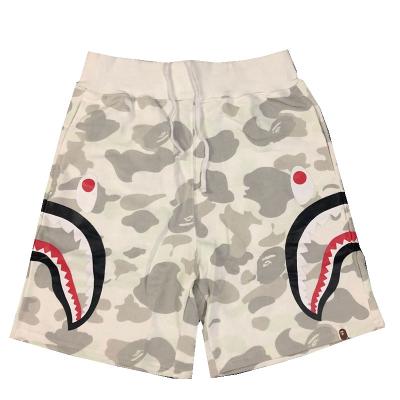 China Men's Beach Shorts Cotton Men's Shorts Fashionable Summer Anti-wrinkle Casual Men's Shark Shorts Print for sale