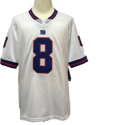 China High Quality Antibacterial Cheap #8 N Florida Football Jerseys Breathable And Comfortable For Wearing White Color With Numbers for sale