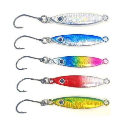 China Lead new design Factory High Quality 3g 5g Artificial Mini Jigging lure jigbait lure metal lure jigging fishing for sale