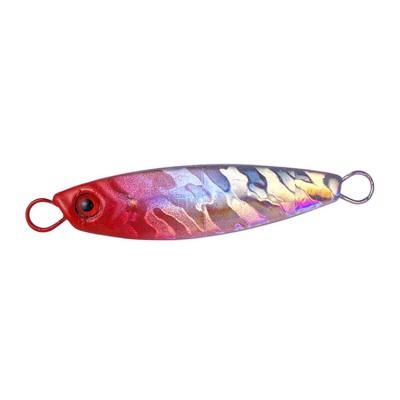 China Metal New Design Shore Cast Jigging Fishing Lure 7g10g15g20g25g30g JIGGING fishing metal lure fishing lead 3d shore slow metal jig for sale