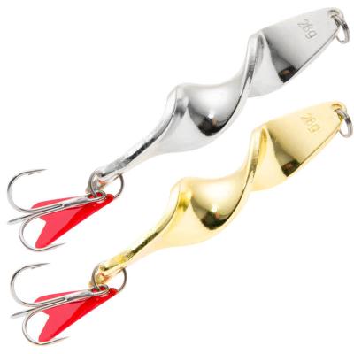 China Vivid Swimming Action Tuerbai new arrival zinc alloy spinnerbait spoon Bait Metal Jigging Lures Deep Sea Jig Isca Slow Pitch Jigs Fast Sinking Decoy for sale