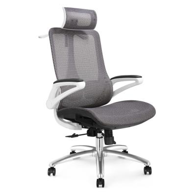 China Rotating With Wheel Ergonomic Office Mesh Chairs Office Chairs Ergonomic for sale