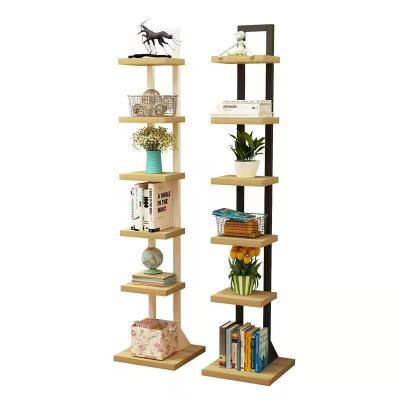 China Wholesale Casual Bamboo Indoor Flower Shelf Art Flower Holder Modern Display Potted Plant Rack for sale