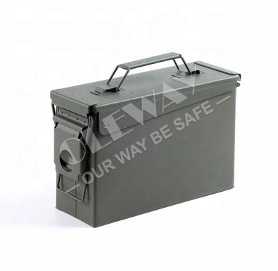 China Toolbox 30cal Steel Waterproof Metal Ammo Protective Box for sale