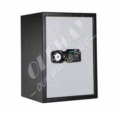 China Large Size Steel Jewelry 50EIWK Safe Box Cold Rolled Digital Home Security Electronic Safe Box for sale