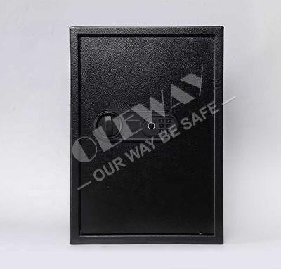 China Digital Steel Biometric Safe Locker Cold Rolled Electronic Safes For Home Office And Personal Use 25FSF for sale