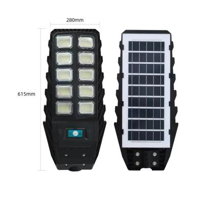 China Energy Saving ROAD Long Working Time Double Face Solar Panel 120w Street Light for sale