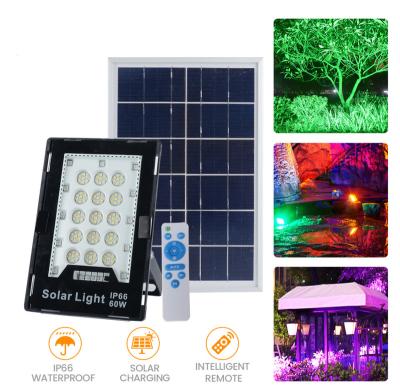 China Solar Garden 60w RGB Flood Street Light For Home for sale