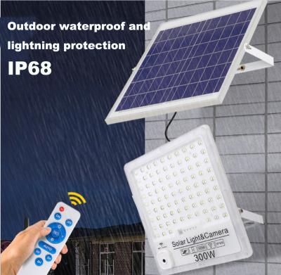 China Garden CCTV Solar Flood Light Led Camera Solar Sensor IP Camera Wifi Solar Led Camera for sale