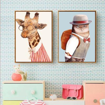 China Factory Painting High Resolution Printing Living Room Prints Pictures Posters Cartoon Painting For Kids Baby Room Wall Art 3 Panels Factory Wholesale for sale