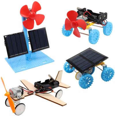 China Soft Electric Motor STEM Kits, Science Experiment Projects for Kids Beginners, Solar Powered Electronic Assembly Toy Kit, for sale