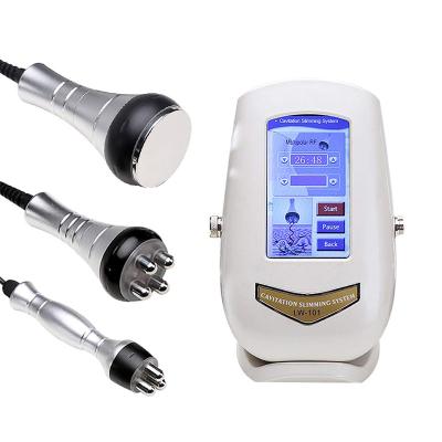 China 2021 Popular Portable Weight Loss Mini Ultrasound 40k Cavitation Fat Cavitation Beauty Machine For Women for sale