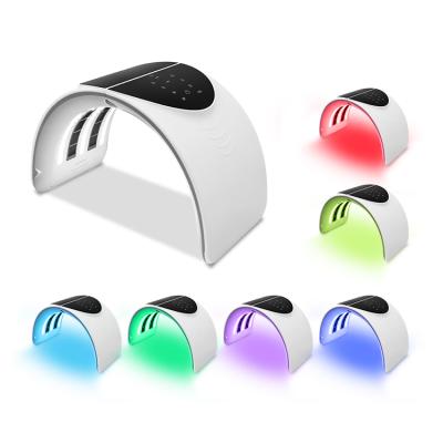 China Hot Sale Acne Treatment Skin Rejuvenation Beauty Machine 7 Colors LED Light Mask Shield Led Therapy Light Machine for sale