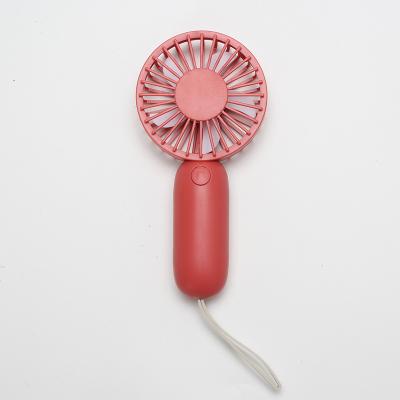 China Hotel Novedades Mini Lanyard Fan 3*AAA Battery Portable Fan With Light Weight for sale