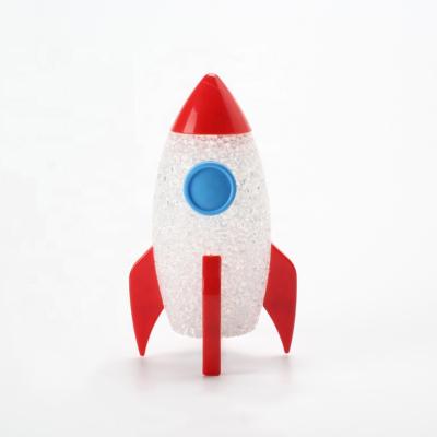 China Bedroom New Arrival Rocket Color Changing Light Toy Light For Science Museum Sounvenir for sale