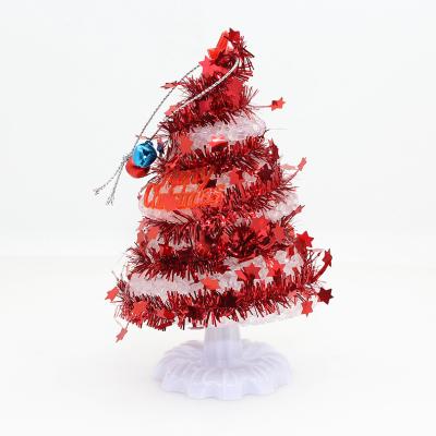 China Wholesale Warehouse Christmas Tree Colorful Led Crystal EVA Night Light For Decoration for sale