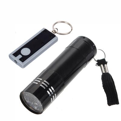 China Nail Dryer UV Lamp Camping Promotional Gift EDC Torch and Rectangular Mini LED Torch Key Ring for Promotion, llaveros for sale