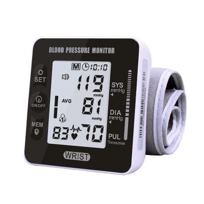 China Plastic Automatic Type Electronic Blood Pressure Monitor Wrist Sphygmomanometer for sale