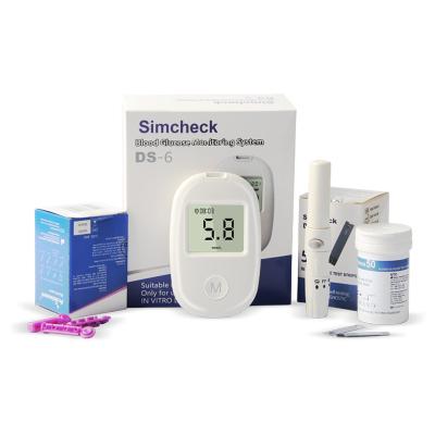 China Sugar Hospital Blood Glucose Testing Machine Used Blood Glucose Meter LCD Display Glucometer With Best Price for sale