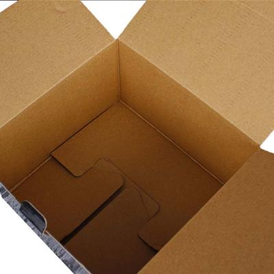 China Cheap Recyclable Container Corrugated Cardboard Paper Packaging Box Shipping Carton for sale