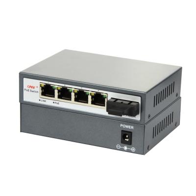 China POE poe switch 1 sc fiber port poe switch for ip camera zu verkaufen