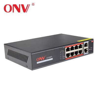 China Non-Standard POE OEM 10 Ports 120W Power Over Ethernet POE Switch Security Monitoring IP Camera MK470 for sale