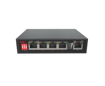 China 10/100M POE CCTV PoE Switch 48v With 4 PoE Port 15.4w For IP Cameras zu verkaufen