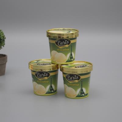 China Disposable Wholesale Disposable Paper Cup For Ice Cream Cup for sale