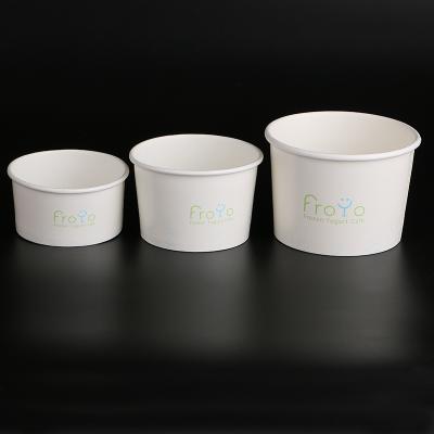 China Single wall premium paper cup for ice cream, ice cream paper cup for sale