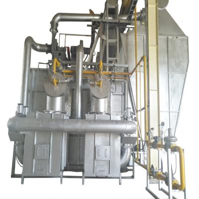 China 20 ton energy saving melting furnace and 20 ton socket furnace for aluminum ingot plant for sale