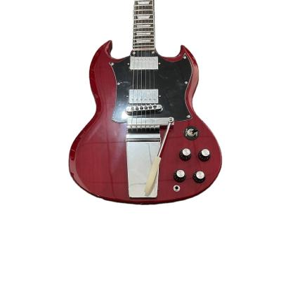 China Basswood Rosewood Fingerboard Electric Guitar, Chrome Plated Hardware, Tremolo System Electric Guitars guitarra for sale