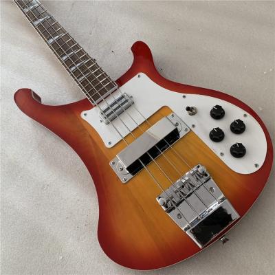 China Hot Wholesale China Factory Price OEM Custom Electric Riker Basswood Bass Guitar for sale