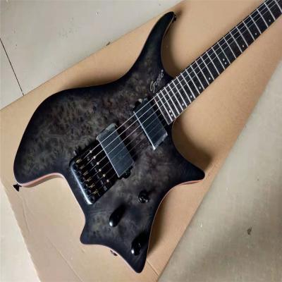 China Basswood High Quality Headless Electric Guitar Professional Guitar Manufacturing for sale