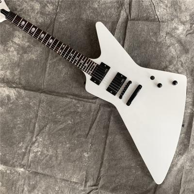 China Basswood cheap musical instrument white color electric guitar especially for sale for sale