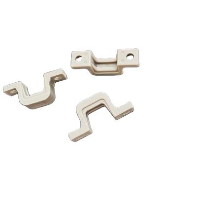 China Wiring Type Pitch 35 Hole Screw Equipment Press Clamp Nylon Gray Plastic Bridge Type Clips for sale