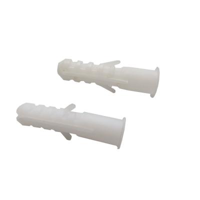 China Used to fasten screws to wall 46mm length screw wall plug wall anchor diameter 10mm plastic screw fish socket for sale