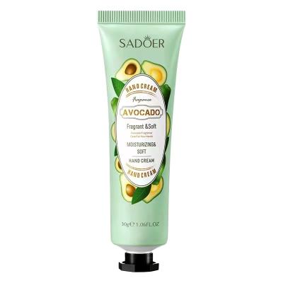 China Moisturizing Amazon Hot Sale Factory Wholesale Avocado Essence Moisturizing Hand Cream for sale