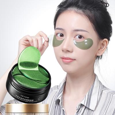 China wholesale Anti Wrinkle 60 Pieces Repair Eye Multi-Effect Skin Care Products To Remove Bags Under Eye Algae Gel Eye Mask for sale