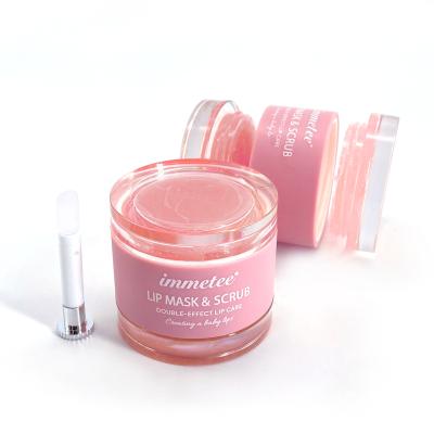 China Hot Selling Moisturizer Own Brand Moisturizer Exfoliating Deep Cleansing Scrub Lip Mask for sale