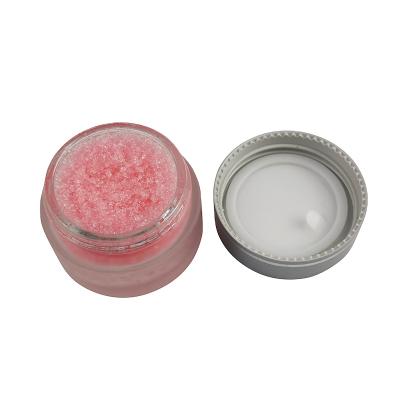 China New Lips Product Pure Natural Ingredients Cleansing Moisturizing Lips Strawberry Horny Lip Scrub for sale