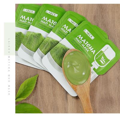 China Hot Selling Moisturizer Vegan Ingredient Anti Aging Mask Treatment Matcha Green Tea Facial Mask for sale