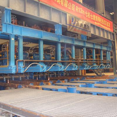 China R9m Mill Square / retangular billet continuous casting machine used in steel plant for sale