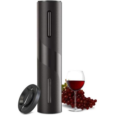 China Private Label Battery Operated Corkscrew Wine Bottle Electric Stocked Wine Bottle Opener for sale