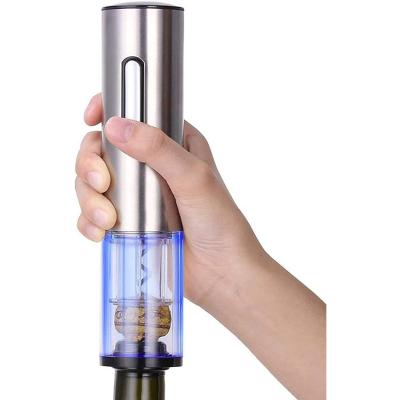 China Hot Sale Electric Stocked Wine Corkscrew Opener Gift Set Automatic Stainless Steel Wine Opener Corkscrew for sale