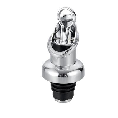 China Viable High Quality Zinc Alloy Retro Bar Manually Sealed Olive Oil Stopper Wine Pourer Stopper for sale