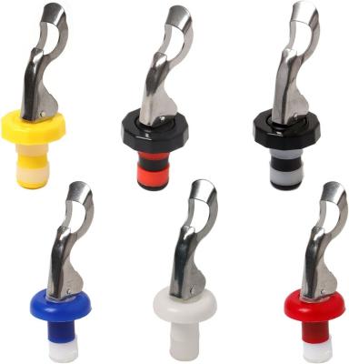 China Viable High Quality Measured Wine Pourer And Colored Measured Liquor Bottle Pourers Wine Bottle Pourer for sale