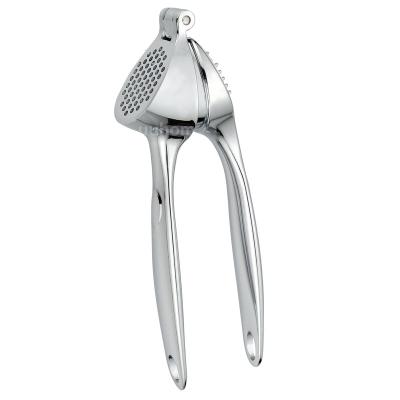 China Multi-Function Food Grade Aluminum Crusher Hand Garlic Press Multifunctional Hot-selling Ginger Press Manual Tool for sale