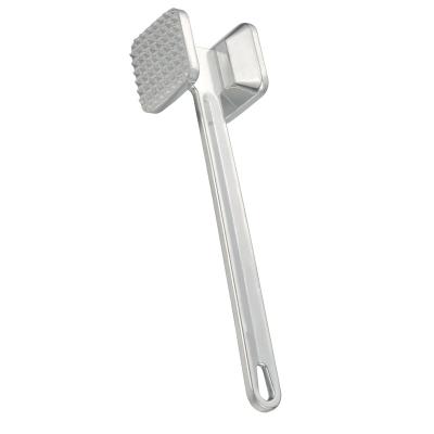 China New Viable Kitchen Heavy Duty Cast Aluminum Mini Double-Sided Square Pork Beef Meat Hammer Tenderizer for sale