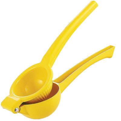 China Viable Popular OEM Aluminum Alloy Material Anti-clogging Manual Citrus Lemon Orange Squeezer for sale